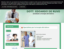 Tablet Screenshot of dottorederuvoedoardo.com